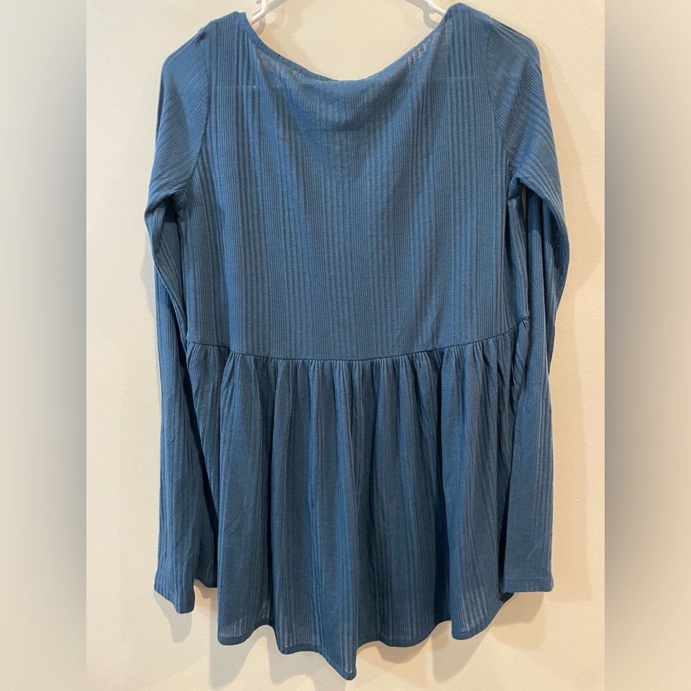 Free People PRETTY PLEASE Lace Tunic Top Blouse - Picture 4 of 5